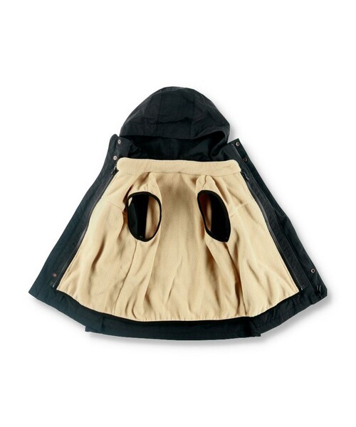 BRANSHES（ブランシェス）の「【男女兼用】3WAYマウンテンパーカー（パーカー・キッズ・ベージュ/ブラック・150/140/130/100/110/120）」の13枚目の写真