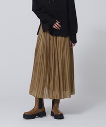 GALLEST | 【一部店舗限定】エアメタルプリーツスカート(スカート)