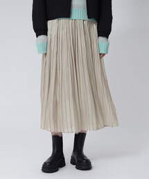 GALLEST | 【一部店舗限定】エアメタルプリーツスカート(スカート)