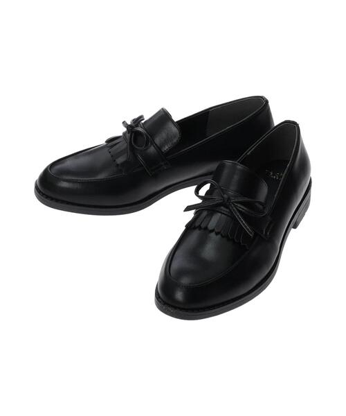 Te chichi TERRASSE（テチチテラス）の「キルトリボンローファー（ローファー・レディース・ブラック/ブラウン/オフホワイト・L/M）」の8枚目の写真