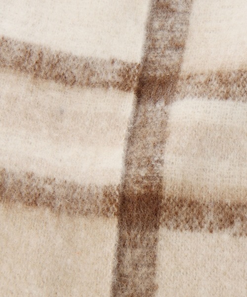 FOREVER 21(フォーエバー トゥエンティーワン)の「チェック柄マフラー(マフラー・レディース・ベージュ・FREE)」の3枚目の写真