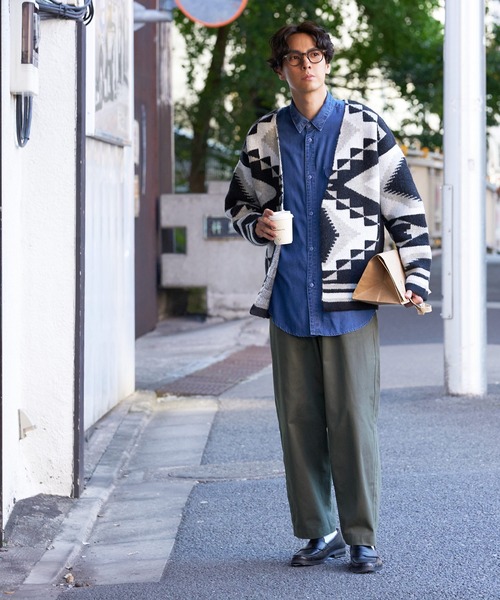 coca（coca）（コカ）の「メンズ ピーチツイルバルーンパンツ（その他パンツ・メンズ・アイボリー/カーキ/ブラック/ライトベージュ・L/M/XL）」の10枚目の写真