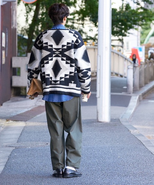 coca（coca）（コカ）の「メンズ ピーチツイルバルーンパンツ（その他パンツ・メンズ・アイボリー/カーキ/ブラック/ライトベージュ・L/M/XL）」の12枚目の写真