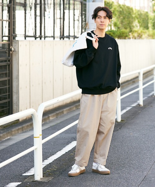 coca（coca）（コカ）の「メンズ ピーチツイルバルーンパンツ（その他パンツ・メンズ・アイボリー/カーキ/ブラック/ライトベージュ・L/M/XL）」の9枚目の写真