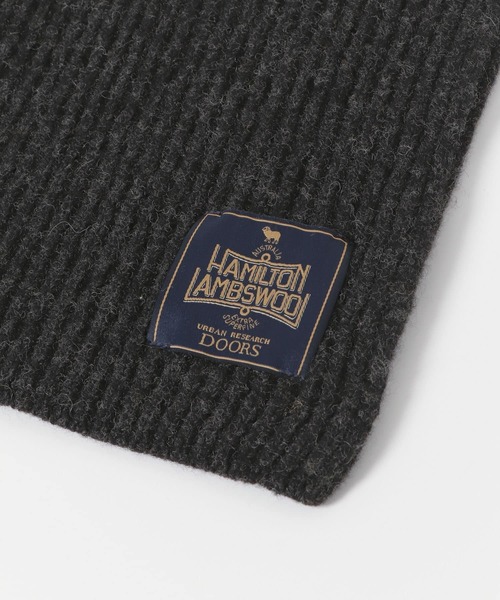 URBAN RESEARCH DOORS（アーバンリサーチドアーズ）の「ハミルトンマフラー（マフラー・メンズ・チャコールグレー/ブルー/ブラウン/イエロー・-）」の6枚目の写真