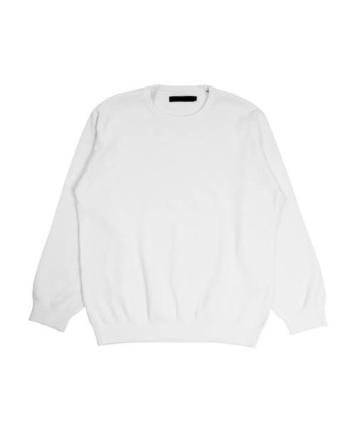 jiggys shop(ジギーズショップ)の「ミラノリブクルーネックニット セーター(ニット/セーター・メンズ・ブラック/ホワイト/杢グレー・MEDIUM/LARGE/X-LARGE)」の13枚目の写真