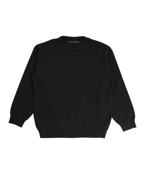 jiggys shop(ジギーズショップ)の「ミラノリブクルーネックニット セーター(ニット/セーター・メンズ・ブラック/ホワイト/杢グレー・MEDIUM/LARGE/X-LARGE)」の9枚目の写真