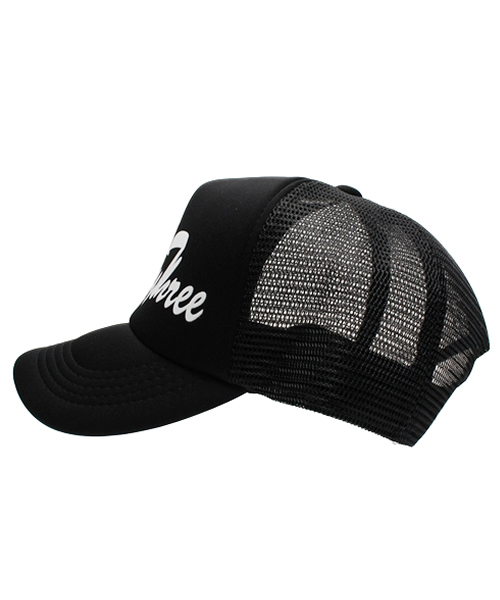 VENCEEXCHANGE(ヴァンスエクスチェンジ)の「ナンバープリントメッシュキャップ(キャップ・メンズ・ブラック/コーラル/ホワイト・FREE)」の5枚目の写真