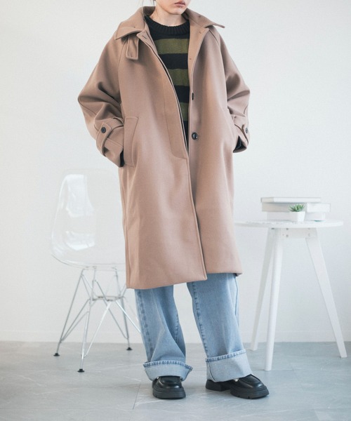 aimoha(アイモハ)の「aimoha men CHESTER COAT チェスターコート(チェスターコート・メンズ・ブラック/チョコ・MEDIUM/LARGE/X-LARGE/XX-LARGE)」の1枚目の写真