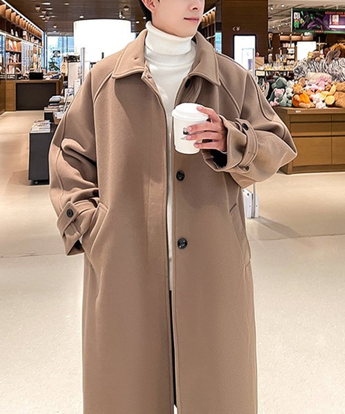 aimoha(アイモハ)の「aimoha men CHESTER COAT チェスターコート(チェスターコート・メンズ・ブラック/チョコ・MEDIUM/LARGE/X-LARGE/XX-LARGE)」の17枚目の写真