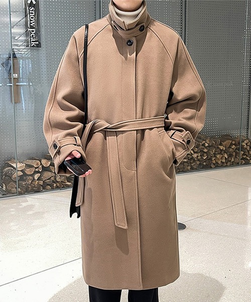 aimoha(アイモハ)の「aimoha men CHESTER COAT チェスターコート(チェスターコート・メンズ・ブラック/チョコ・MEDIUM/LARGE/X-LARGE/XX-LARGE)」の7枚目の写真