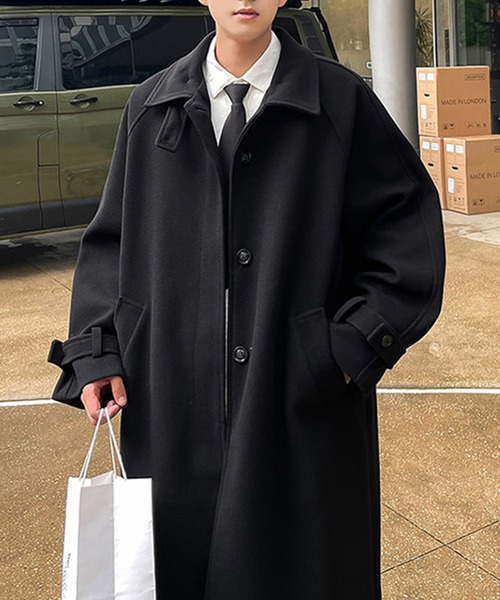 aimoha(アイモハ)の「aimoha men CHESTER COAT チェスターコート(チェスターコート・メンズ・ブラック/チョコ・MEDIUM/LARGE/X-LARGE/XX-LARGE)」の19枚目の写真