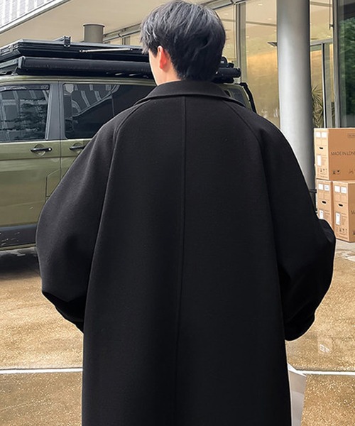 aimoha(アイモハ)の「aimoha men CHESTER COAT チェスターコート(チェスターコート・メンズ・ブラック/チョコ・MEDIUM/LARGE/X-LARGE/XX-LARGE)」の16枚目の写真