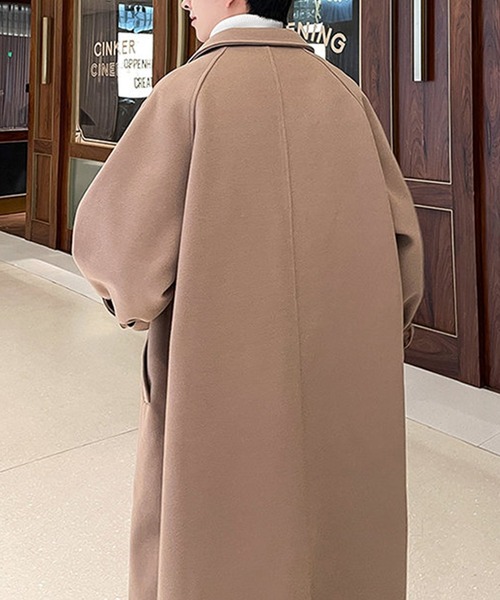 aimoha(アイモハ)の「aimoha men CHESTER COAT チェスターコート(チェスターコート・メンズ・ブラック/チョコ・MEDIUM/LARGE/X-LARGE/XX-LARGE)」の4枚目の写真