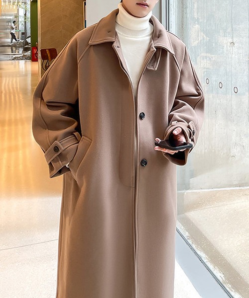 aimoha(アイモハ)の「aimoha men CHESTER COAT チェスターコート(チェスターコート・メンズ・ブラック/チョコ・MEDIUM/LARGE/X-LARGE/XX-LARGE)」の12枚目の写真