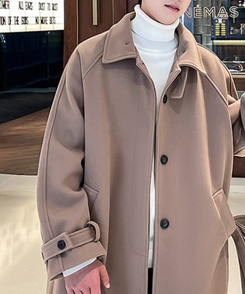 aimoha(アイモハ)の「aimoha men CHESTER COAT チェスターコート(チェスターコート・メンズ・ブラック/チョコ・MEDIUM/LARGE/X-LARGE/XX-LARGE)」の21枚目の写真