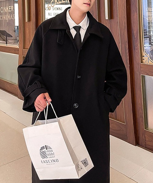 aimoha(アイモハ)の「aimoha men CHESTER COAT チェスターコート(チェスターコート・メンズ・ブラック/チョコ・MEDIUM/LARGE/X-LARGE/XX-LARGE)」の20枚目の写真