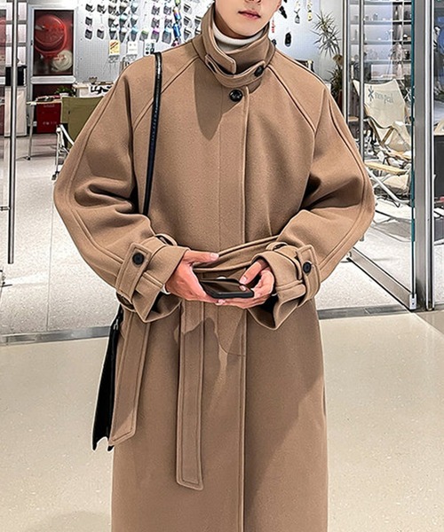 aimoha(アイモハ)の「aimoha men CHESTER COAT チェスターコート(チェスターコート・メンズ・ブラック/チョコ・MEDIUM/LARGE/X-LARGE/XX-LARGE)」の18枚目の写真