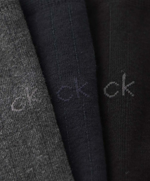 Calvin Klein(カルバン・クライン)の「【3足セット】Calvin Klein メンズ 抗菌防臭 ストライプ ビジネスソックス 92572200(ソックス/靴下・メンズ・その他1・25-27CM)」の9枚目の写真