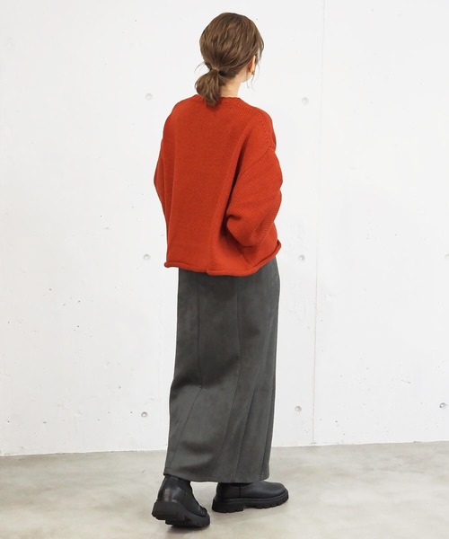 スカート nara Tomo 9/9ライブ③ モールチェックスカート (ガレナ 70052-2101