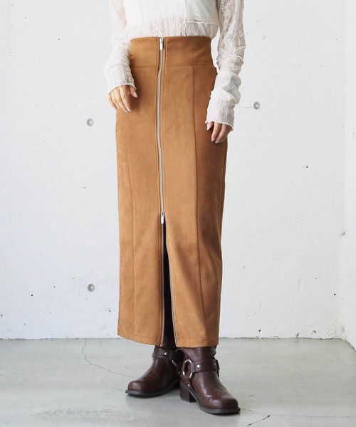 新品❤️CPG❤️スカート セール】【2サイズ展開/ZOZO限定Sサイズあり】フロントZIPナロー