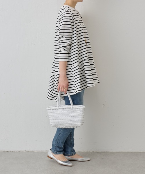 BEARDSLEY（ビアズリー）の「切り替えペプラムTee（Tシャツ/カットソー