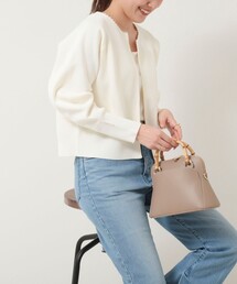 NOLLEY’S | 《手洗い可能》ミニパールクルーネックカーディガン(カーディガン/ボレロ)