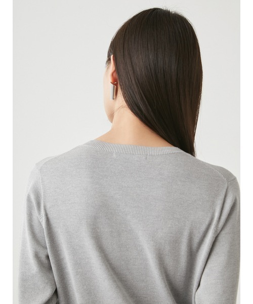 SNIDEL（スナイデル）の「モチーフラインストーンカーディガン