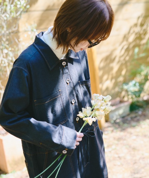 unclip（アンクリップ）の「デニムオールインワン（つなぎ