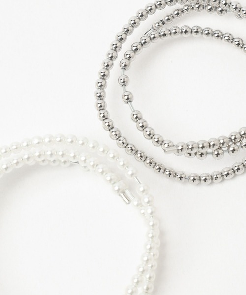 HARE（ハレ）の「2Pマルチメタルワイヤー(HARE)（その他ヘアアクセサリー・レディース・シルバー・FREE）」の9枚目の写真