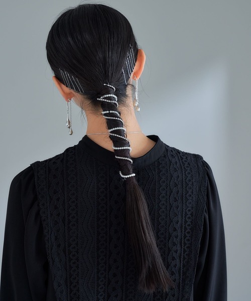 HARE（ハレ）の「2Pマルチメタルワイヤー(HARE)（その他ヘアアクセサリー・レディース・シルバー・FREE）」の5枚目の写真