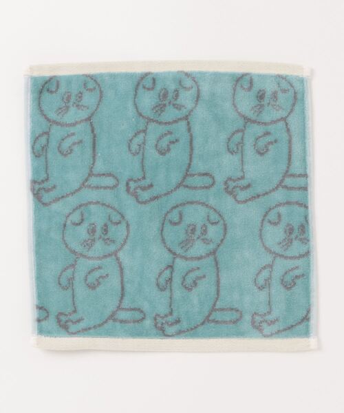 BIRTHDAY BAR（バースデイバー）の「【みやぎちか×BIRTHDAY BAR】総柄タオルハンカチ（ハンカチ/ハンドタオル・レディース・ブルー/ピンク/グレー・フリー）」の5枚目の写真