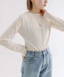 mline | [mline]ストレッチメローロングTシャツ(Tシャツ/カットソー)