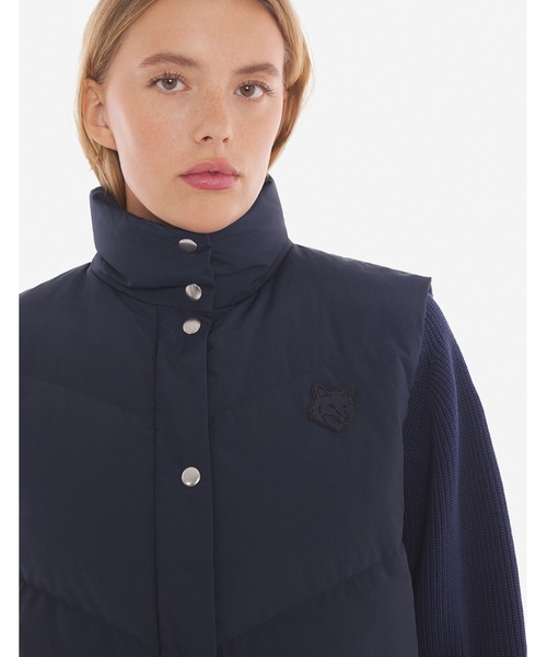 Maison Kitsune（メゾンキツネ）の「SLEEVELESS PUFFER VEST