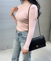 MODE ROBE（モードローブ）の「パフショルダーニットトップス（ニット/セーター）」