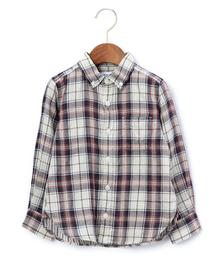 green label relaxing | STDK GLR ダブルガーゼチェックシャツ(シャツ/ブラウス)