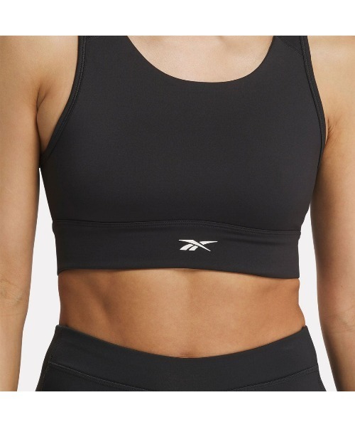 Reebok(リーボック)の「ブラトップ ハイサポート ブラ / ID TRAIN HIGH SUPPORT BRA(スポーツブラ・レディース・ライトブルー/ブラック・X-LARGE/LARGE/MEDIUM/SMALL/X-SMALL/XX-LARGE)」の6枚目の写真