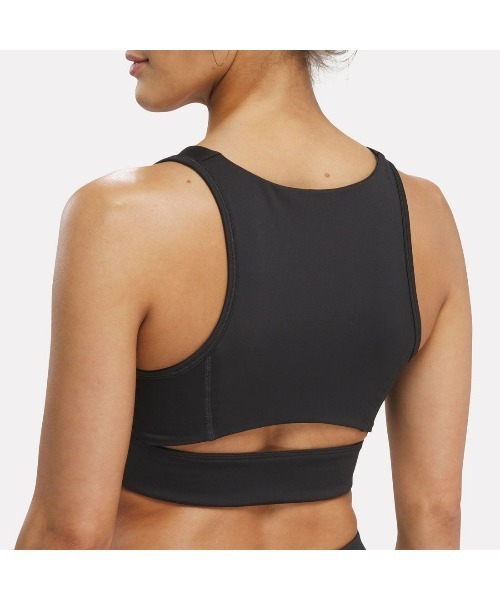 Reebok(リーボック)の「ブラトップ ハイサポート ブラ / ID TRAIN HIGH SUPPORT BRA(スポーツブラ・レディース・ライトブルー/ブラック・X-LARGE/LARGE/MEDIUM/SMALL/X-SMALL/XX-LARGE)」の7枚目の写真