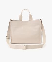 agnès b. ベージュ トートバッグ　極美品 UAX05-01 トートバッグ | アニエスベー ボヤージュ(agnes b