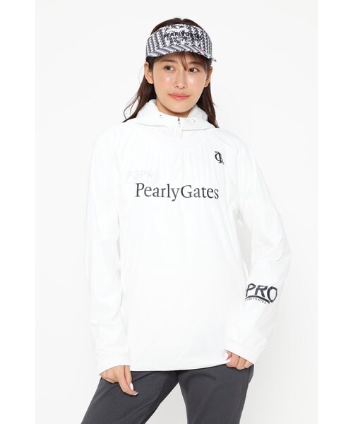 【PEARLY GATES】ナイロンストレッチタフタ表ハードシレー×ダンボール ツインブルゾン
