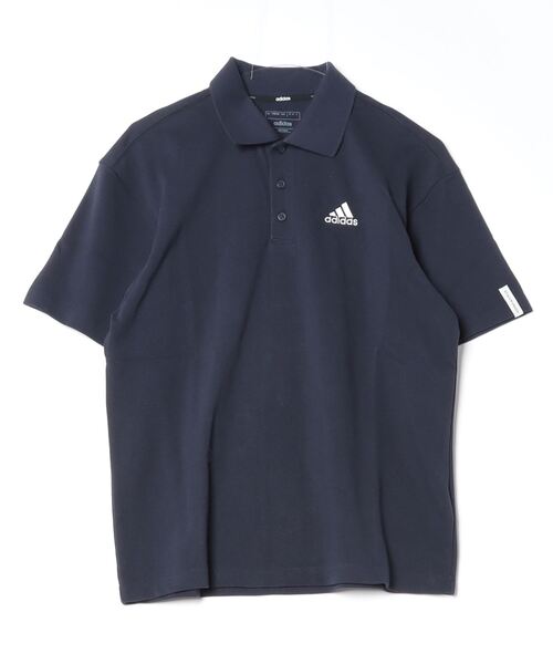 adidas（アディダス）の「アディダス adidas M ESS+ SL ポロシャツ（ポロシャツ・メンズ・ブラック/ホワイト/ネイビー・3L/S/M/L/LL）」の3枚目の写真