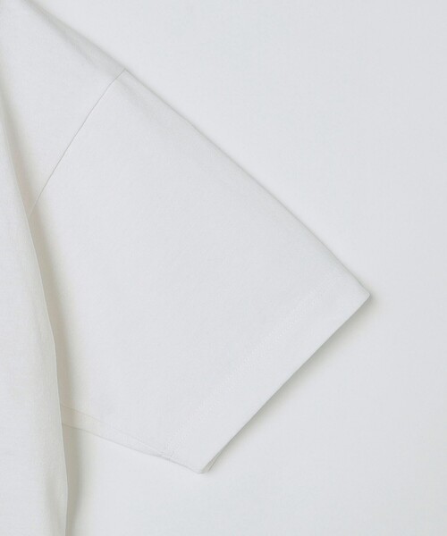 SHIPS（シップス）の「【WEB限定】SHIPS:〈汗染み防止加工〉ワンポイントロゴ ビッグシルエットヘビーウェイトTシャツ（Tシャツ/カットソー・メンズ・ホワイト系/グレー/ホワイト/チャコールグレー/ブラック・SMALL/X-LARGE/LARGE/MEDIUM）」の15枚目の写真