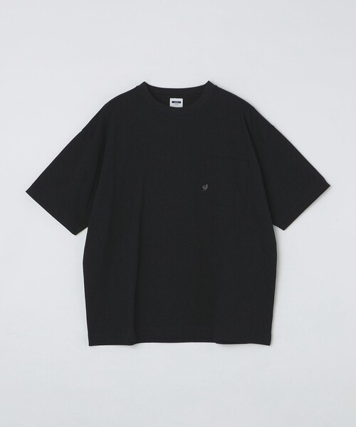 SHIPS（シップス）の「【WEB限定】SHIPS:〈汗染み防止加工〉ワンポイントロゴ ビッグシルエットヘビーウェイトTシャツ（Tシャツ/カットソー・メンズ・ホワイト系/グレー/ホワイト/チャコールグレー/ブラック・SMALL/X-LARGE/LARGE/MEDIUM）」の20枚目の写真