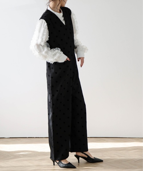 【美品】birthdaybash ロンパース オールインワン サロペット ドット 人気激安 TRACY DOT BASH BIRTHDAY - ROMPERS サロペット