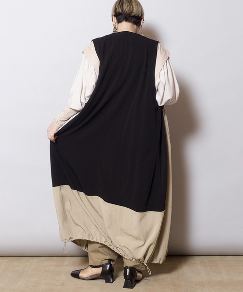 コクーンロングジレ（ベスト）｜OSMOSIS（オズモーシス）の