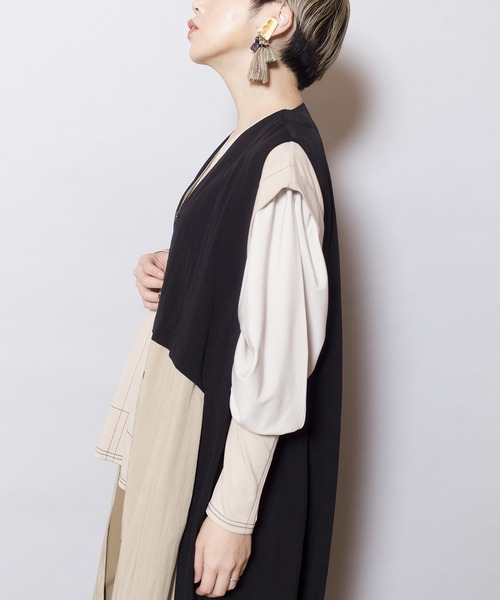 コクーンロングジレ