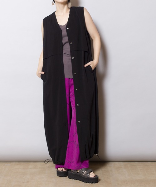 コクーンロングジレ（ベスト）｜OSMOSIS（オズモーシス）の