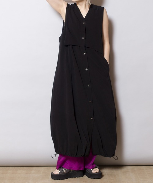 コクーンロングジレ