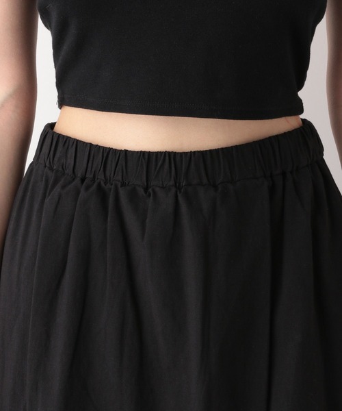 RAGEBLUE（レイジブルー）の「コットンレースフレアロングスカート（スカート・レディース・ブラック/ホワイト・FREE）」の10枚目の写真