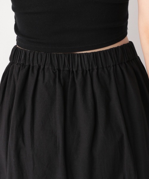 RAGEBLUE（レイジブルー）の「コットンレースフレアロングスカート（スカート・レディース・ブラック/ホワイト・FREE）」の12枚目の写真